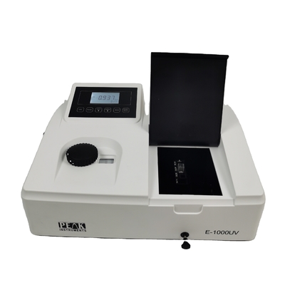 Deuterium/Tungstenlamp Basic Single Beam Manual Type Spectrophotometer 190 nm tot 1020 nm