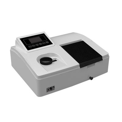 Deuterium/Tungstenlamp Basic Single Beam Manual Type Spectrophotometer 190 nm tot 1020 nm